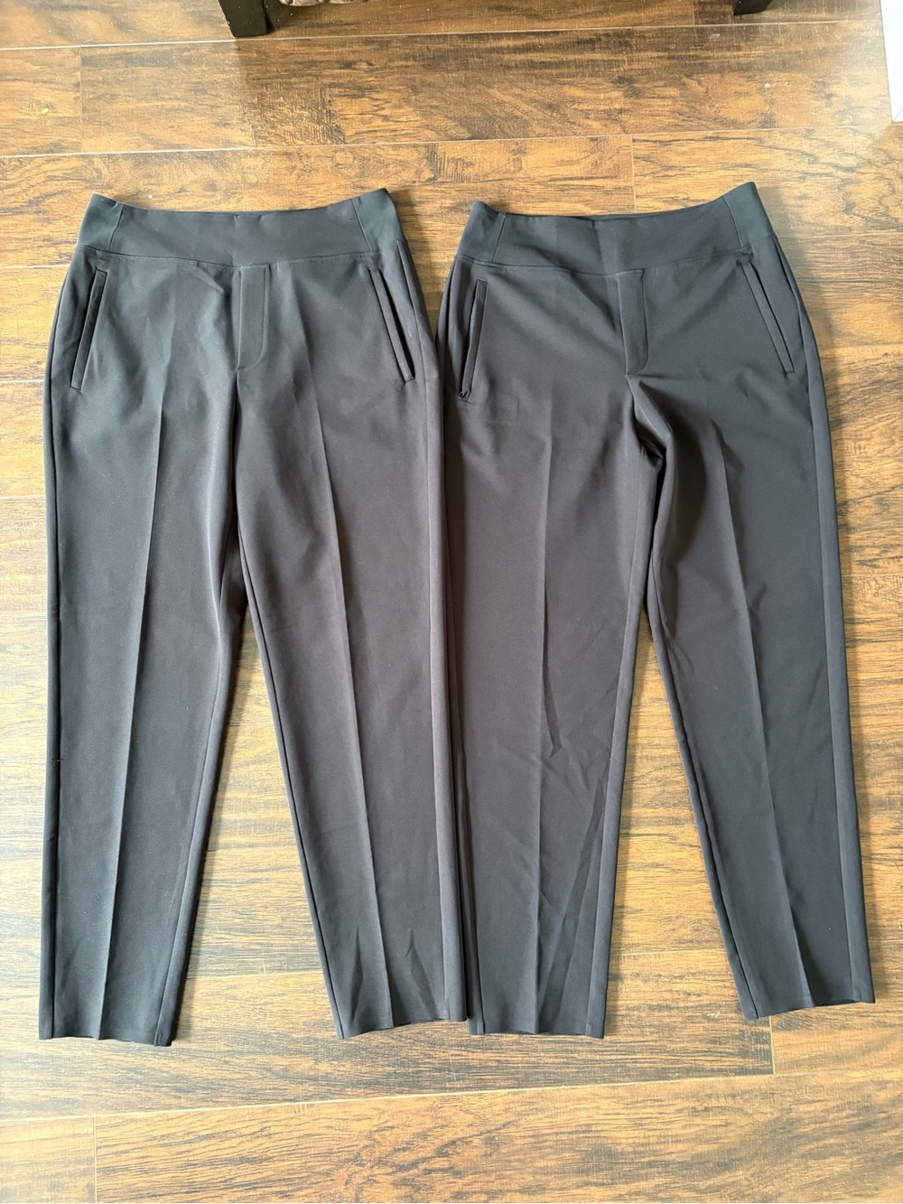 2 pairs of Athleta Pants size 10 Long in black